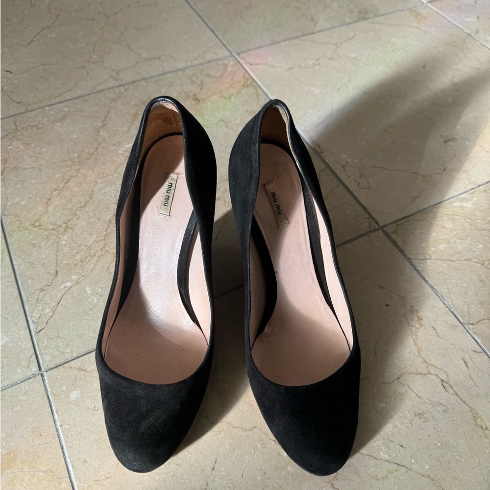 Miu Miu Wedge Ballet Flat Size 7 - image 1